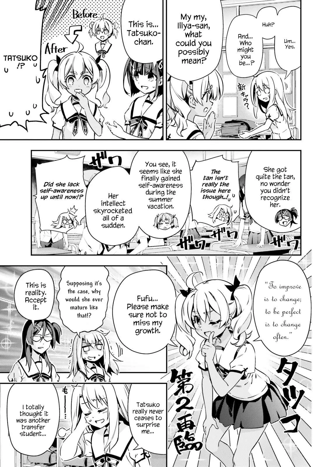 Fate/kaleid Liner Prisma Illya Drei! Chapter 61 page 9 - 