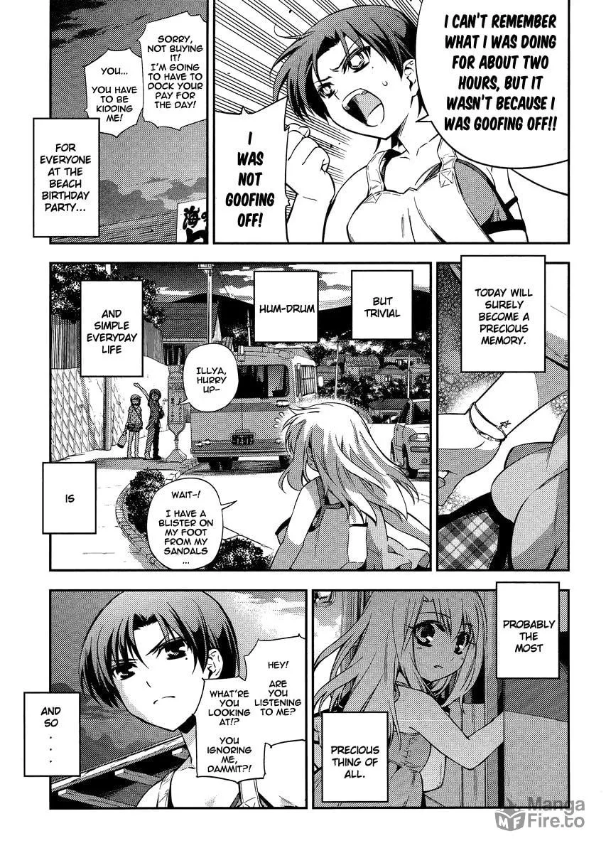 Read Fate/kaleid liner Prisma☆Illya 2wei! chapter 19 image 24 on Lezhin