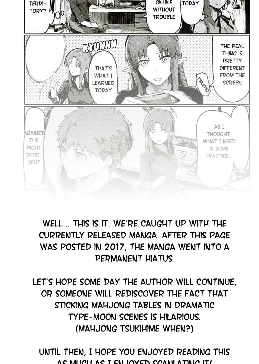 Fate/mahjong night - Seihai Sensou Chapter 208 page 3 - 