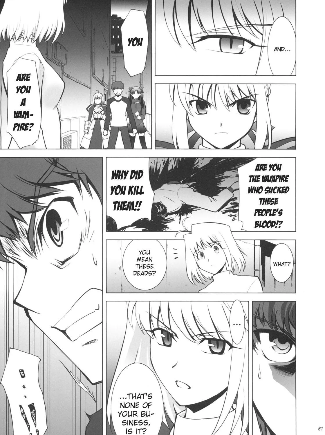 Fate/Stay Night dj - Type-Moon Complex X Chapter 1 page 113 - 