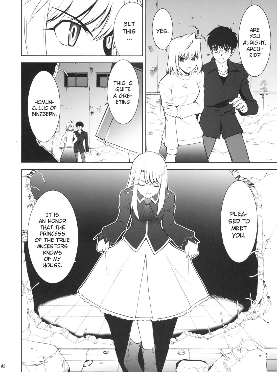 Fate/Stay Night dj - Type-Moon Complex X Chapter 1 page 157 - 