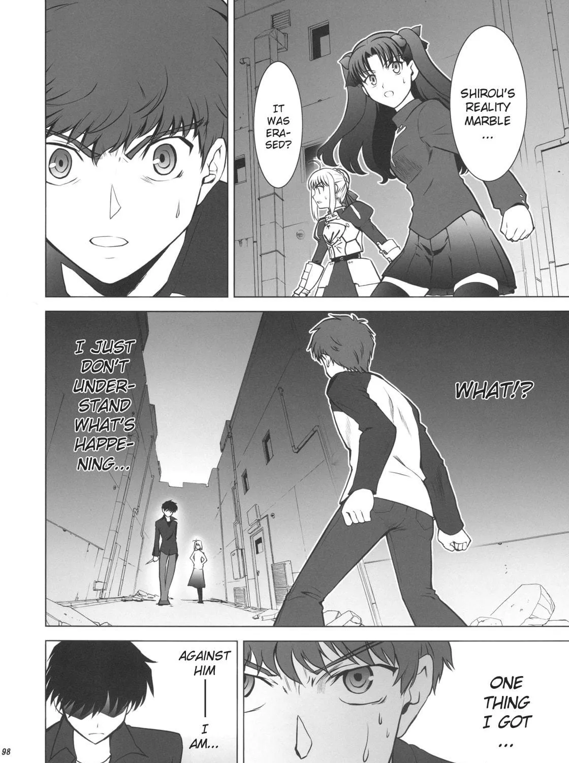 Fate/Stay Night dj - Type-Moon Complex X Chapter 1 page 185 - 