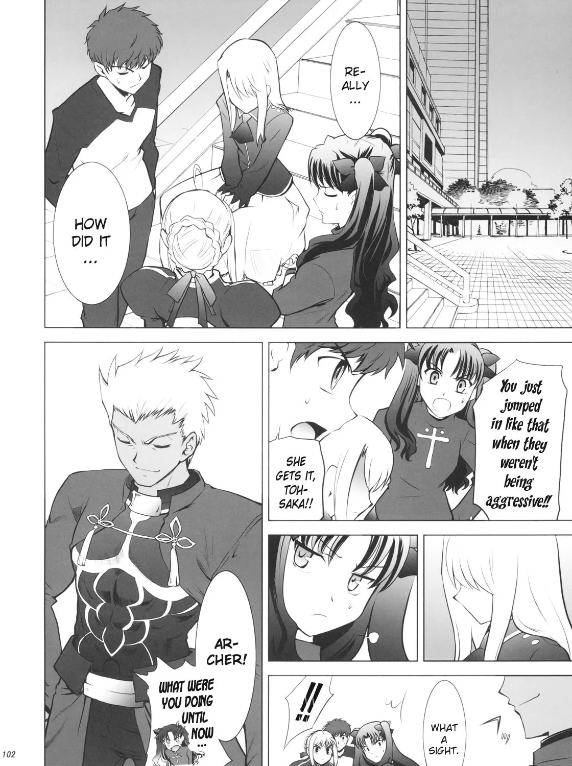 Fate/Stay Night dj - Type-Moon Complex X Chapter 1 page 193 - 