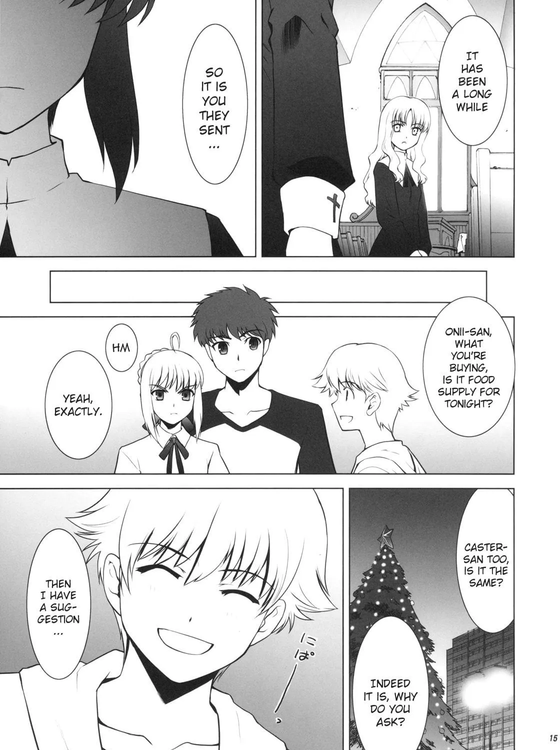 Fate/Stay Night dj - Type-Moon Complex X Chapter 1 page 23 - 
