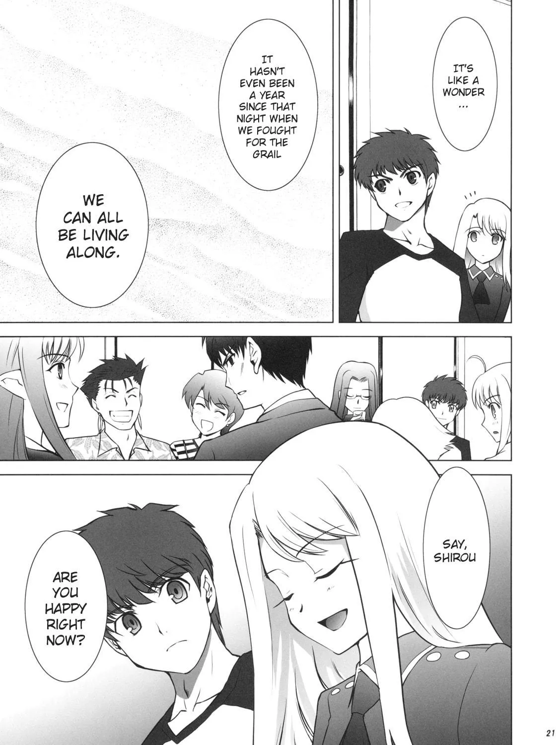 Fate/Stay Night dj - Type-Moon Complex X Chapter 1 page 35 - 