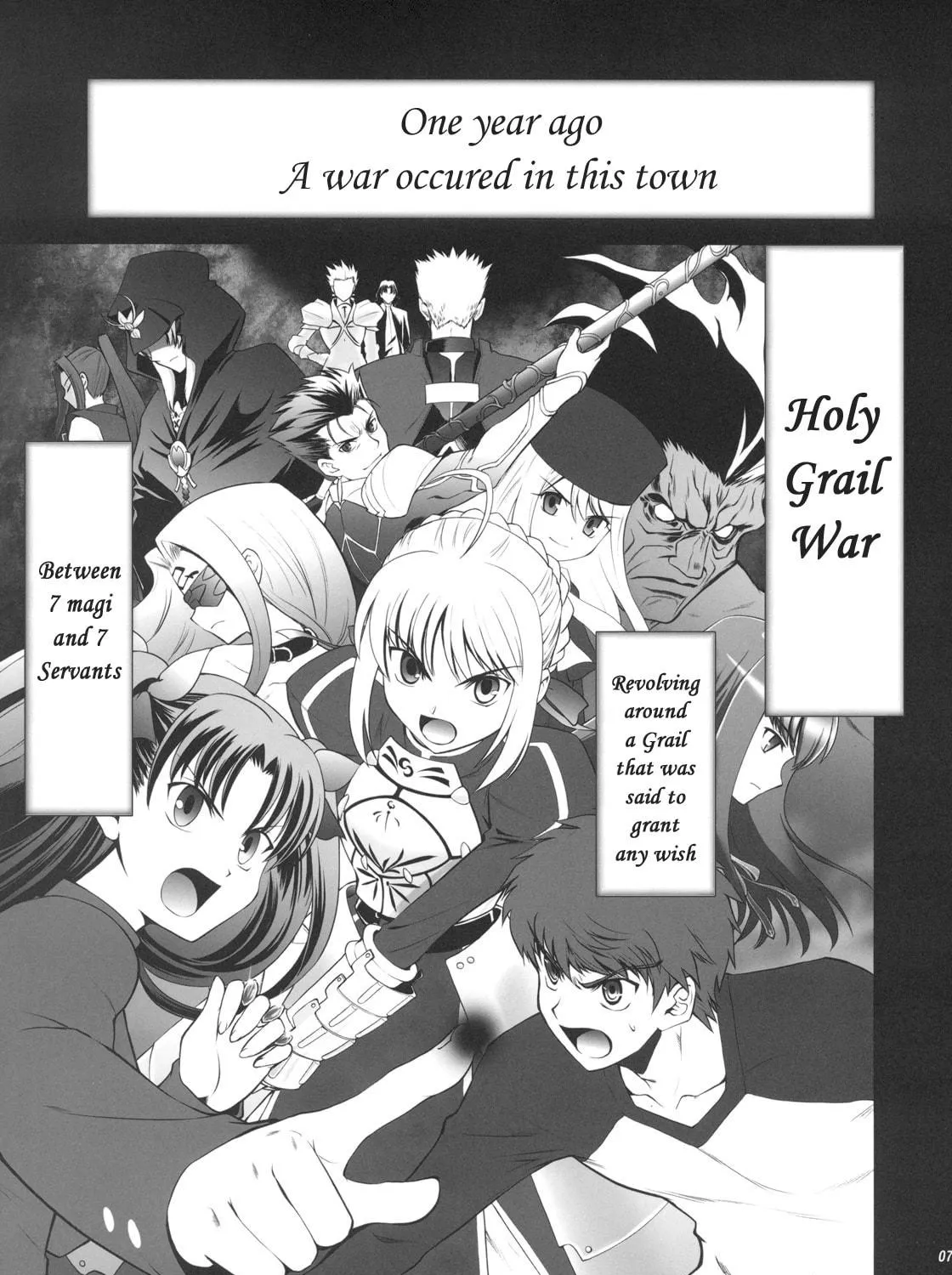 Fate/Stay Night dj - Type-Moon Complex X Chapter 1 page 9 - 