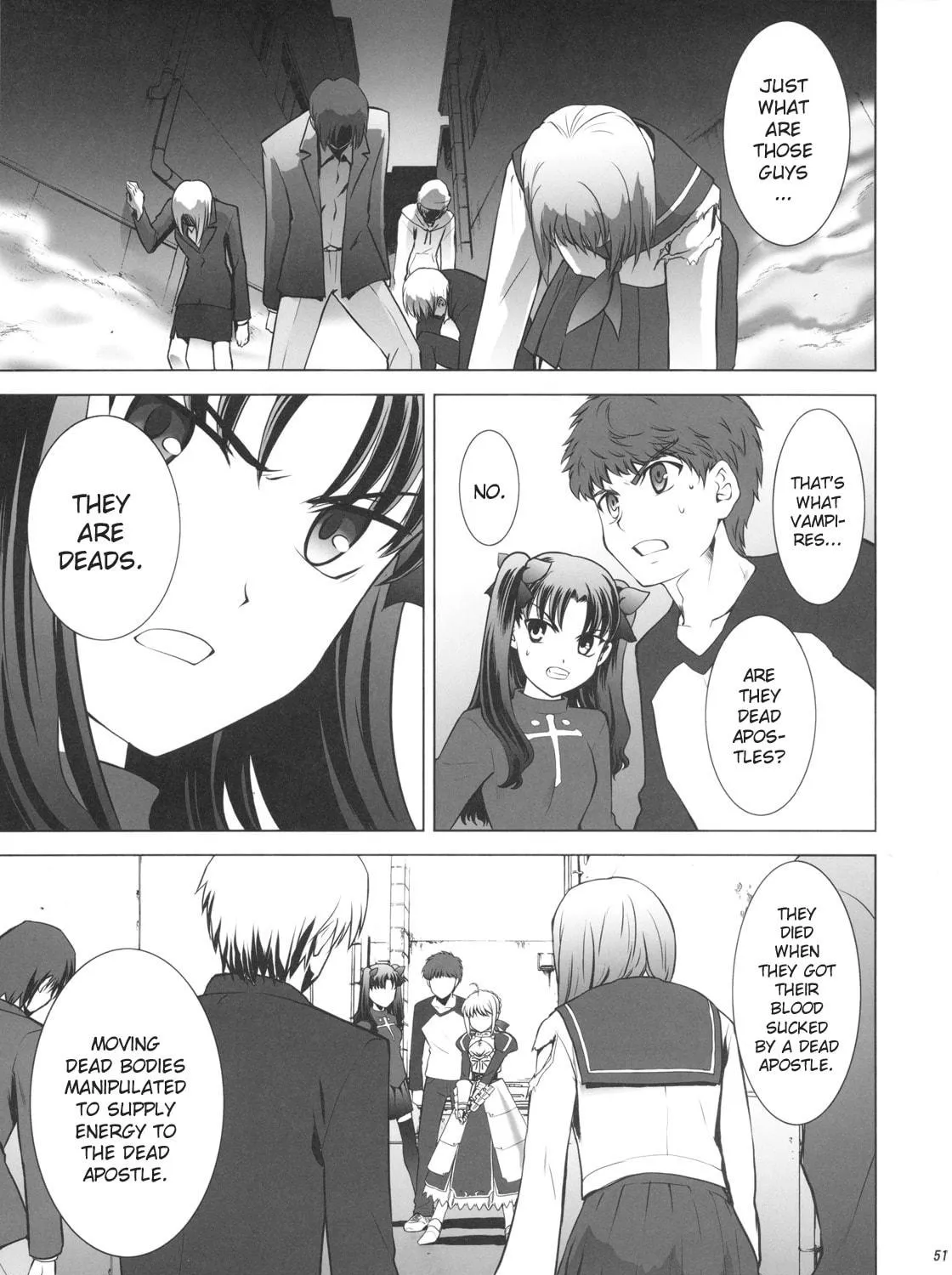 Fate/Stay Night dj - Type-Moon Complex X Chapter 1 page 95 - 