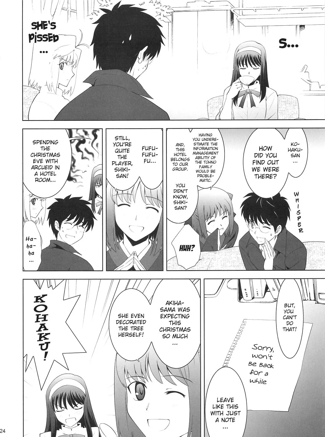 Fate/Stay Night dj - Type-Moon Complex X Chapter 3 page 45 - 