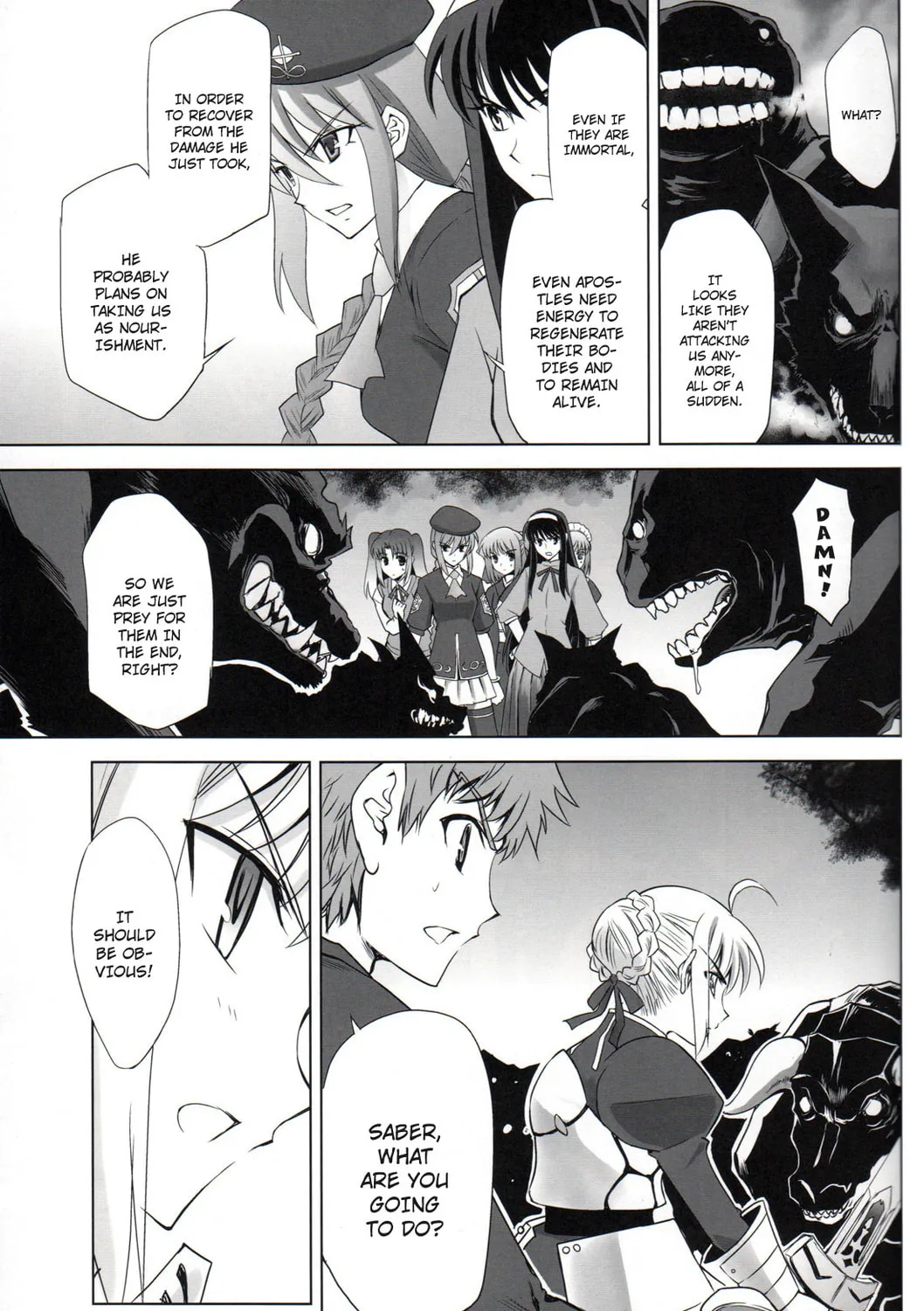 Fate/Stay Night dj - Type-Moon Complex X Chapter 6 page 27 - 