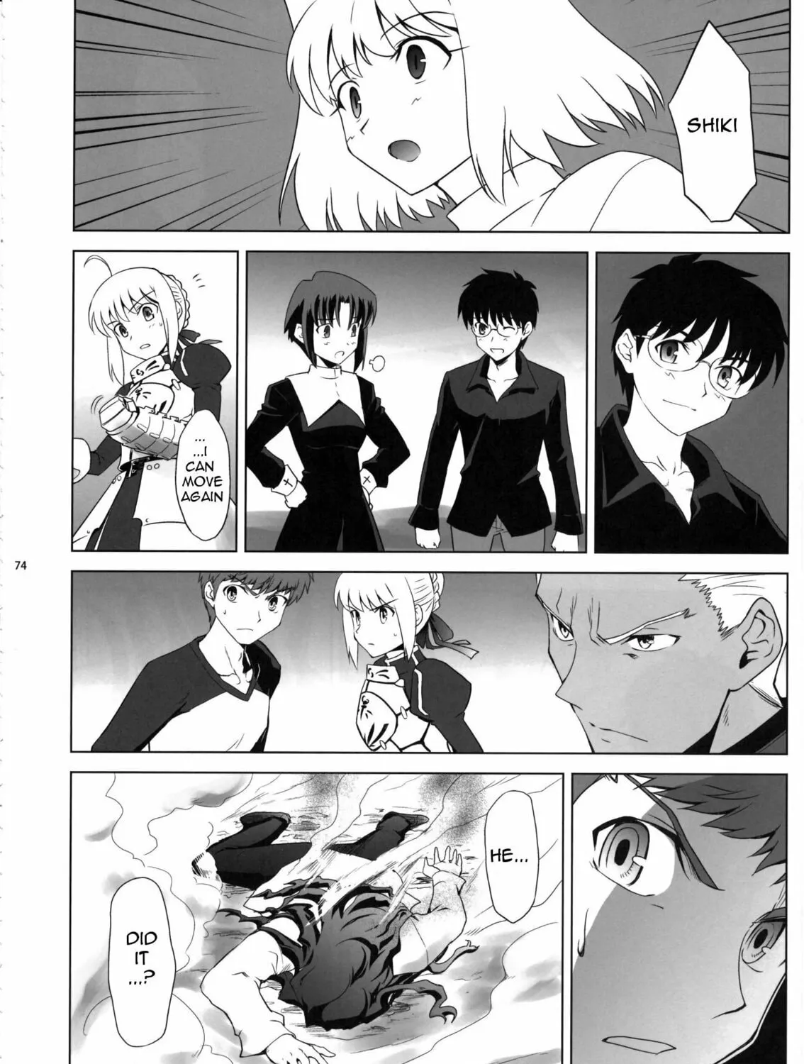 Fate/Stay Night dj - Type-Moon Complex X Chapter 7 page 146 - 