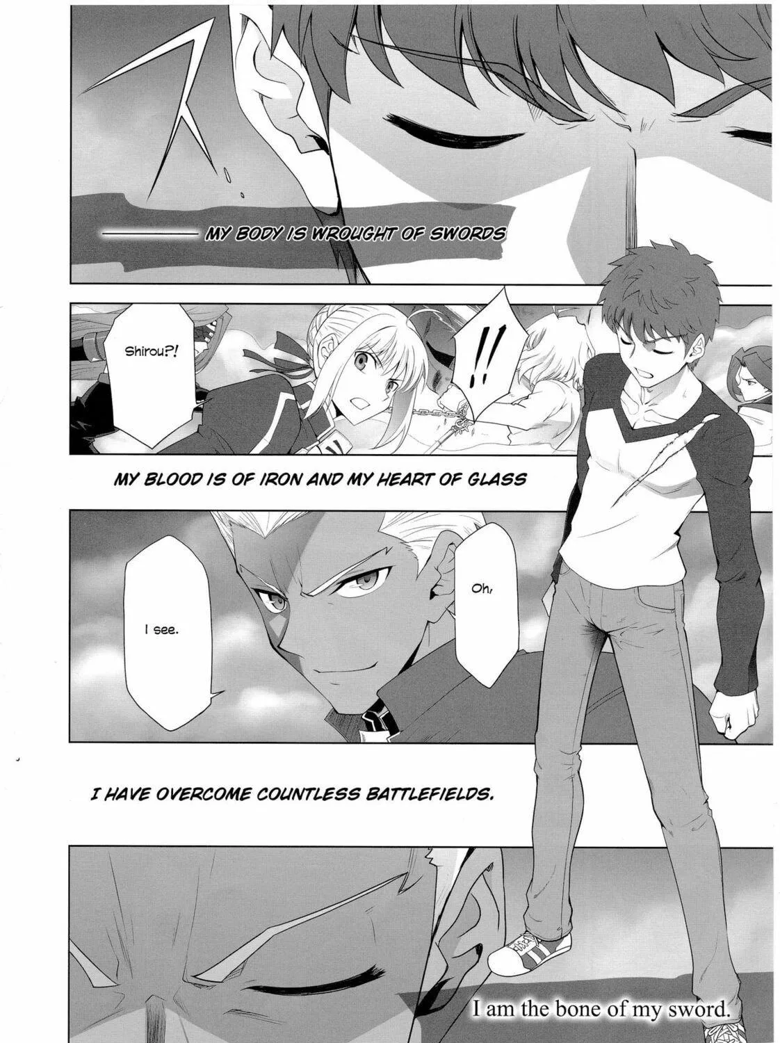 Fate/Stay Night dj - Type-Moon Complex X Chapter 8 page 142 - 