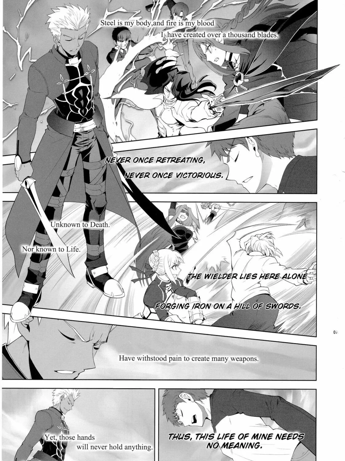 Fate/Stay Night dj - Type-Moon Complex X Chapter 8 page 144 - 
