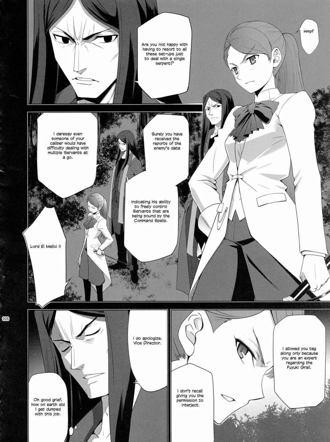 Fate/Stay Night dj - Type-Moon Complex X Chapter 8 page 5 - 