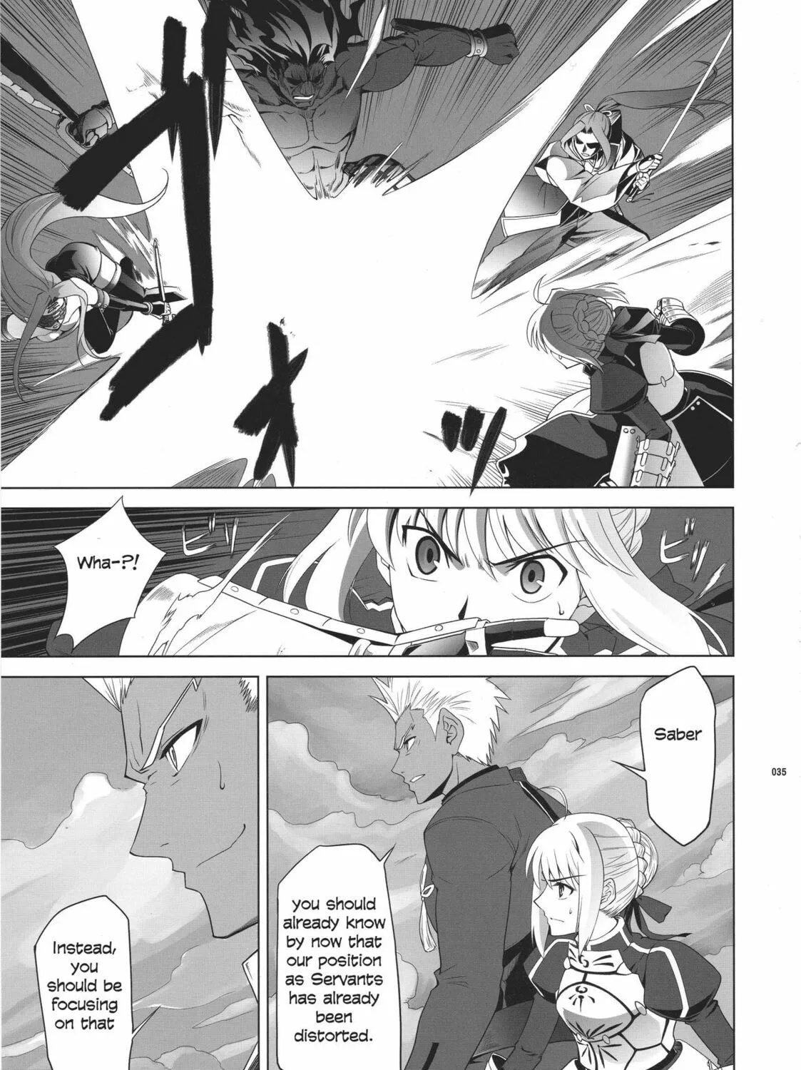 Fate/Stay Night dj - Type-Moon Complex X Chapter 8 page 63 - 