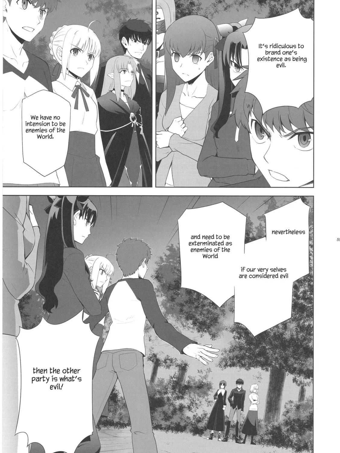 Fate/Stay Night dj - Type-Moon Complex X Chapter 9 page 102 - 