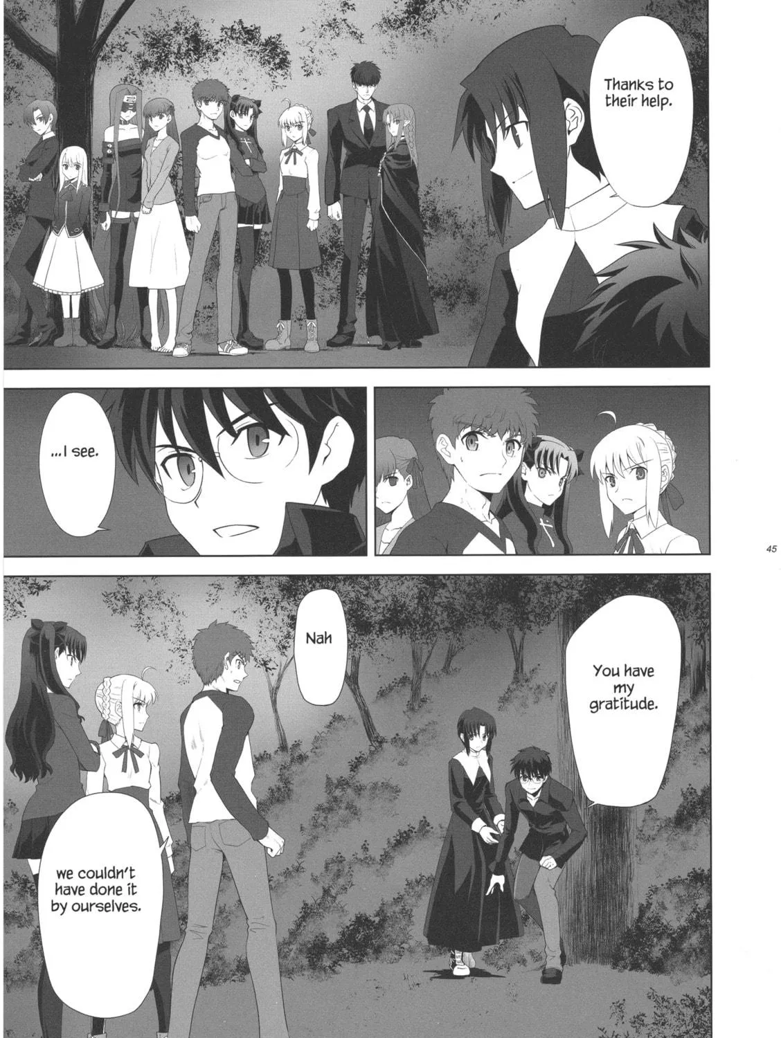 Fate/Stay Night dj - Type-Moon Complex X Chapter 9 page 82 - 