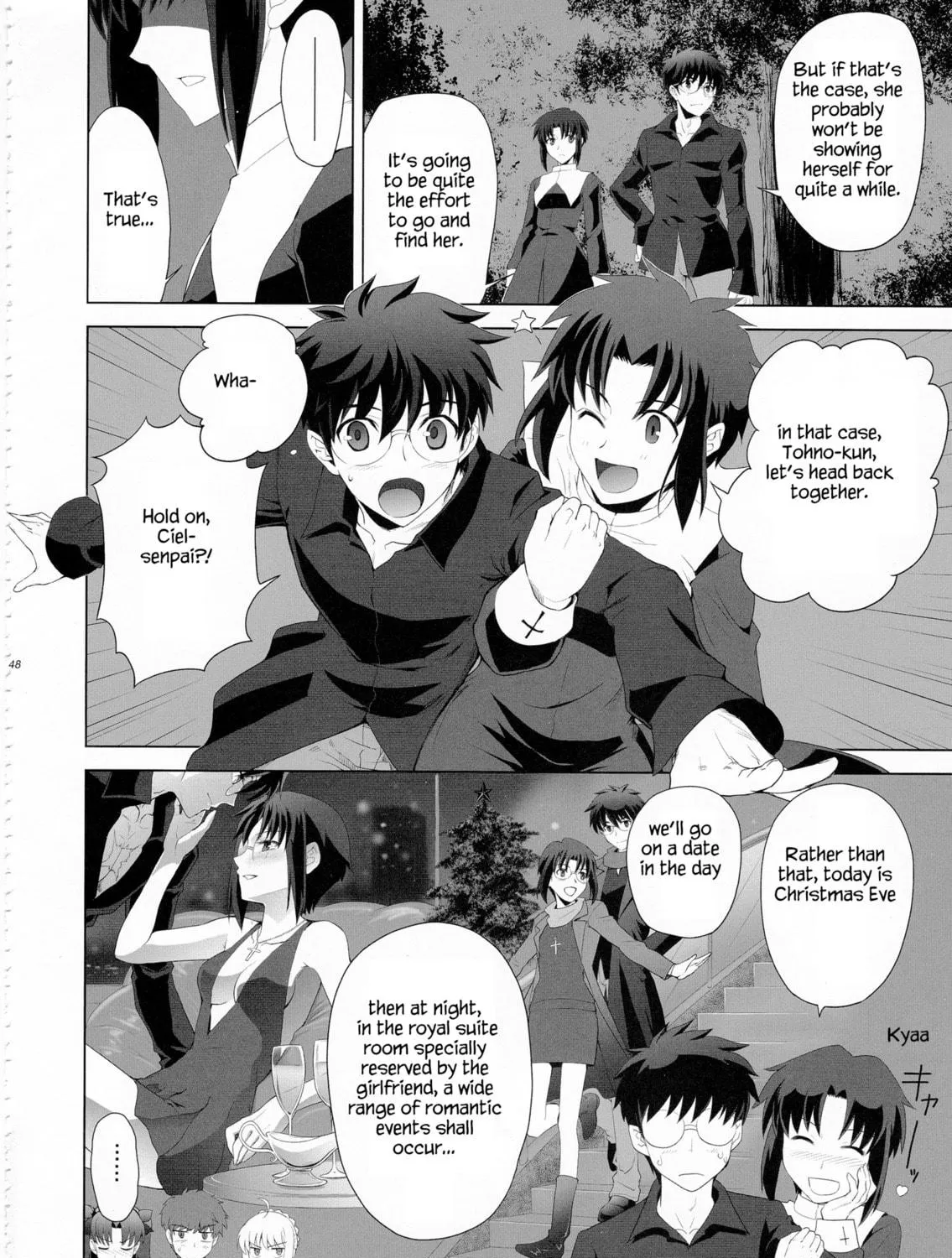 Fate/Stay Night dj - Type-Moon Complex X Chapter 9 page 88 - 