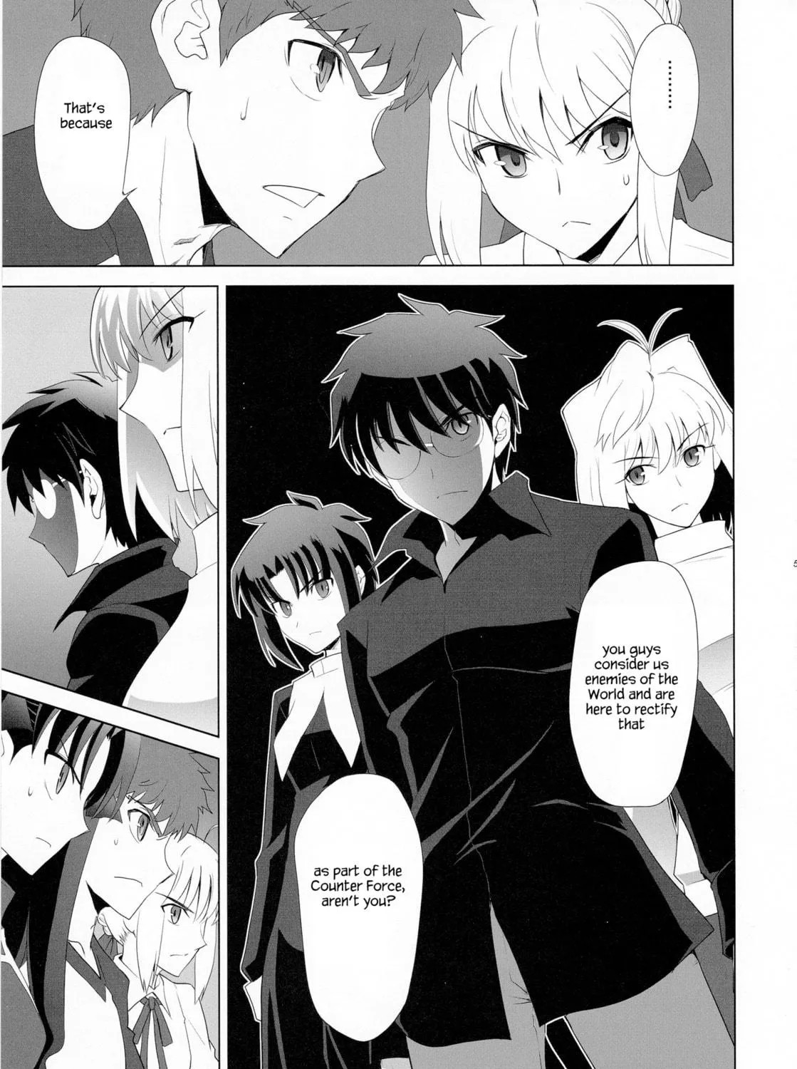 Fate/Stay Night dj - Type-Moon Complex X Chapter 9 page 98 - 