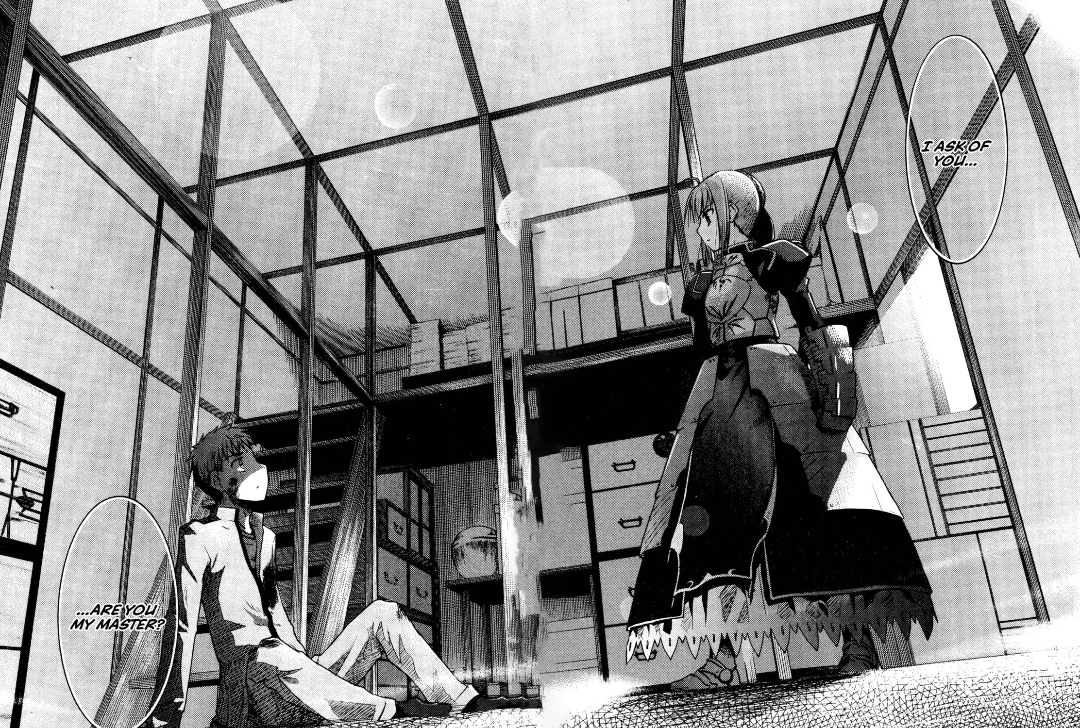 Read Fate/stay night chapter 1 image 124 on Lezhin