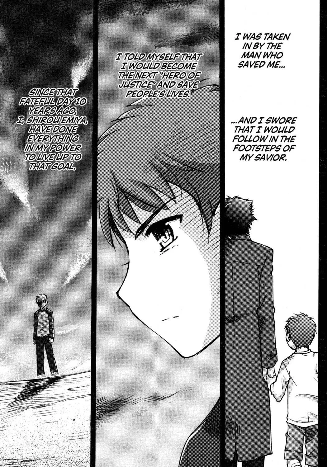 Read Fate/stay night chapter 1 image 14 on Lezhin