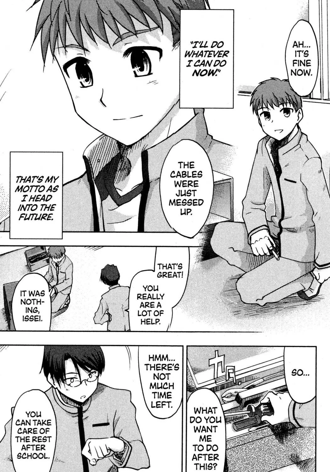 Read Fate/stay night chapter 1 image 18 on Lezhin