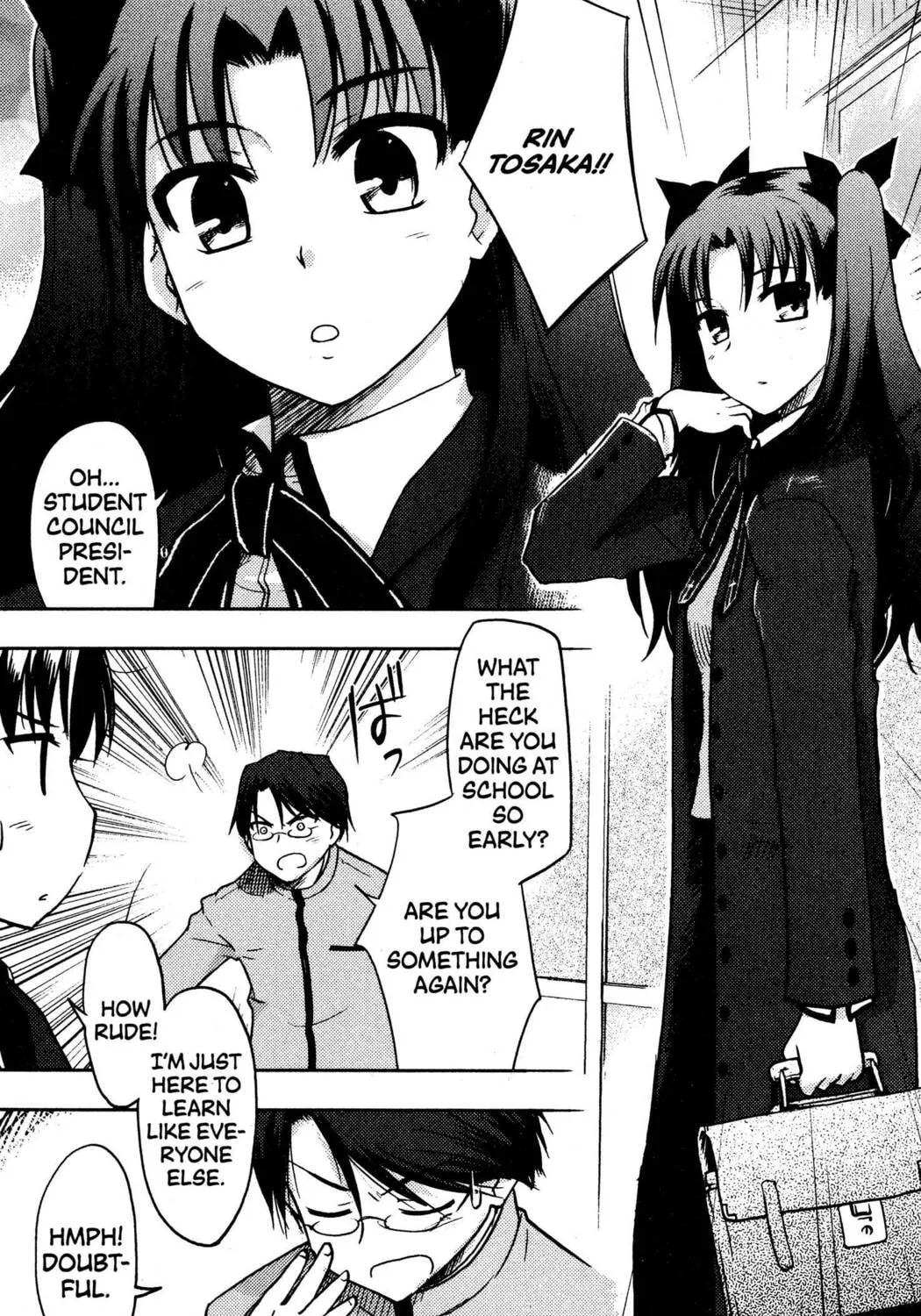 Read Fate/stay night chapter 1 image 22 on Lezhin