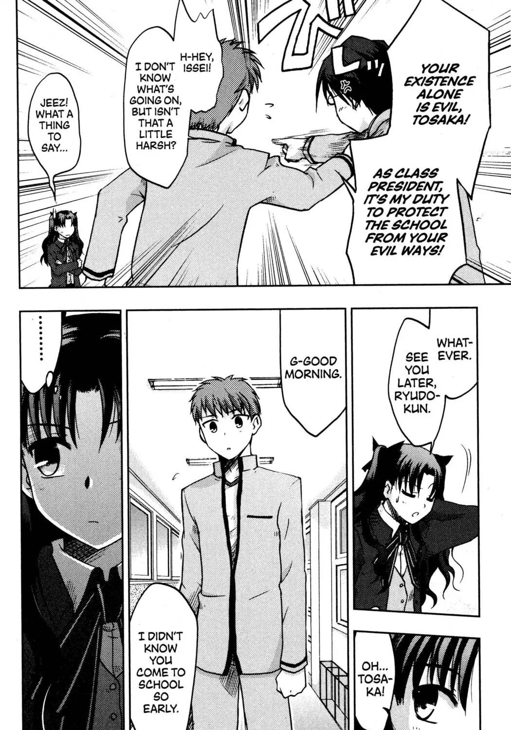 Read Fate/stay night chapter 1 image 24 on Lezhin