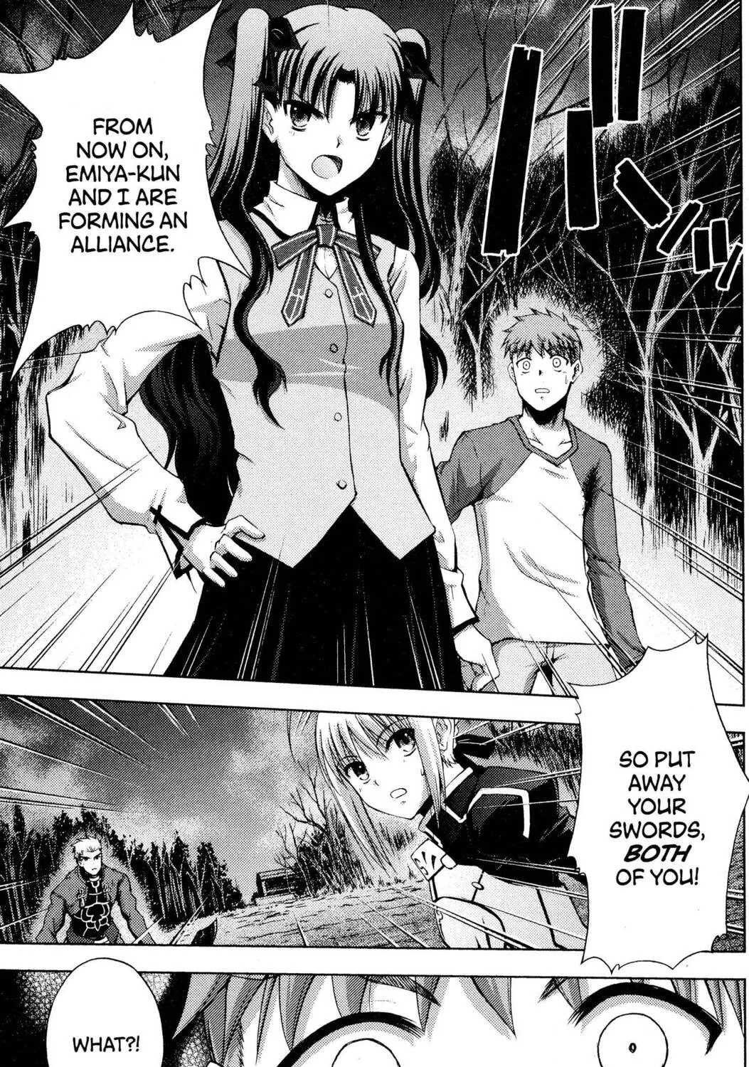 Read Fate/stay night chapter 11 image 20 on Lezhin