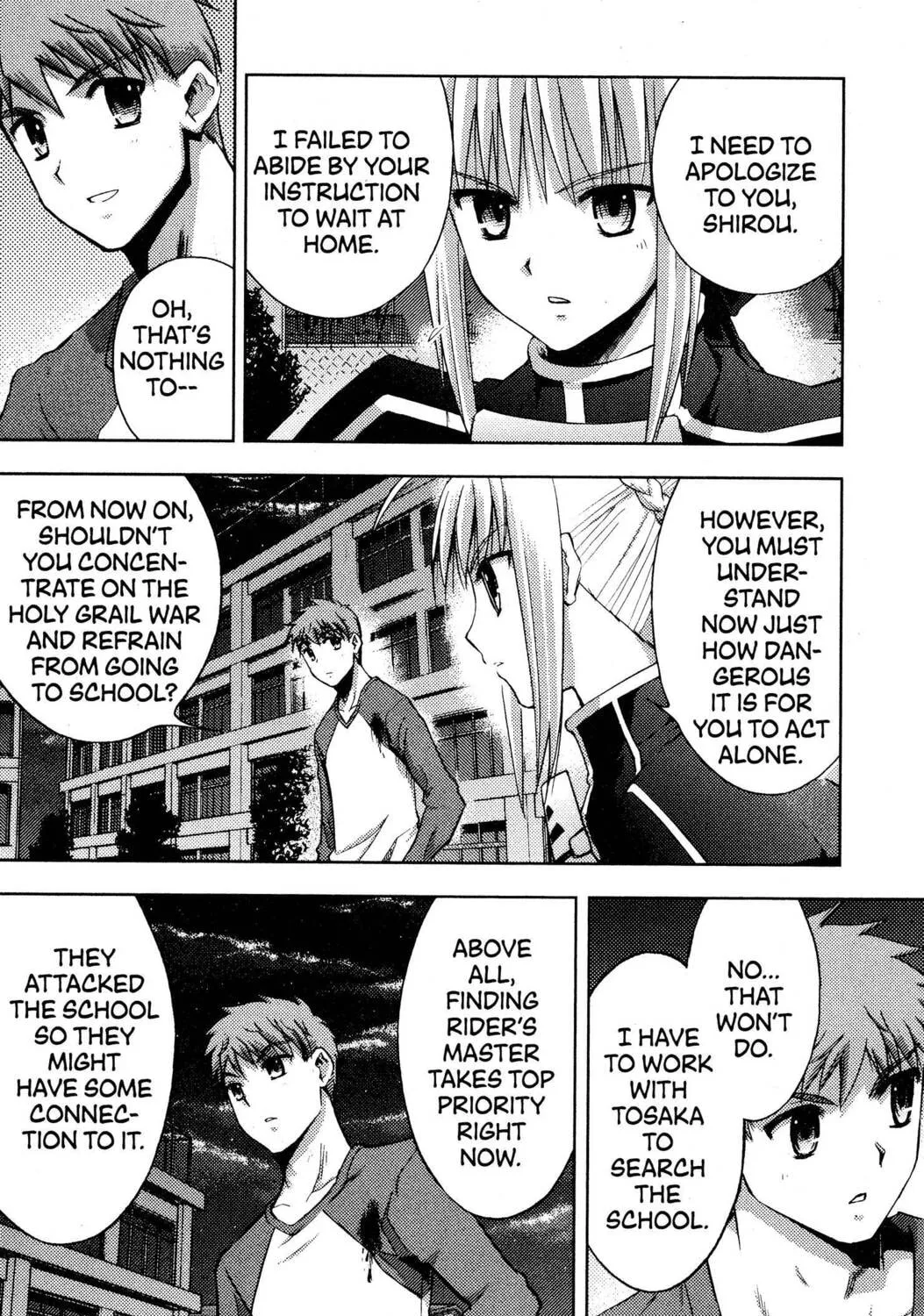 Read Fate/stay night chapter 11 image 42 on Lezhin