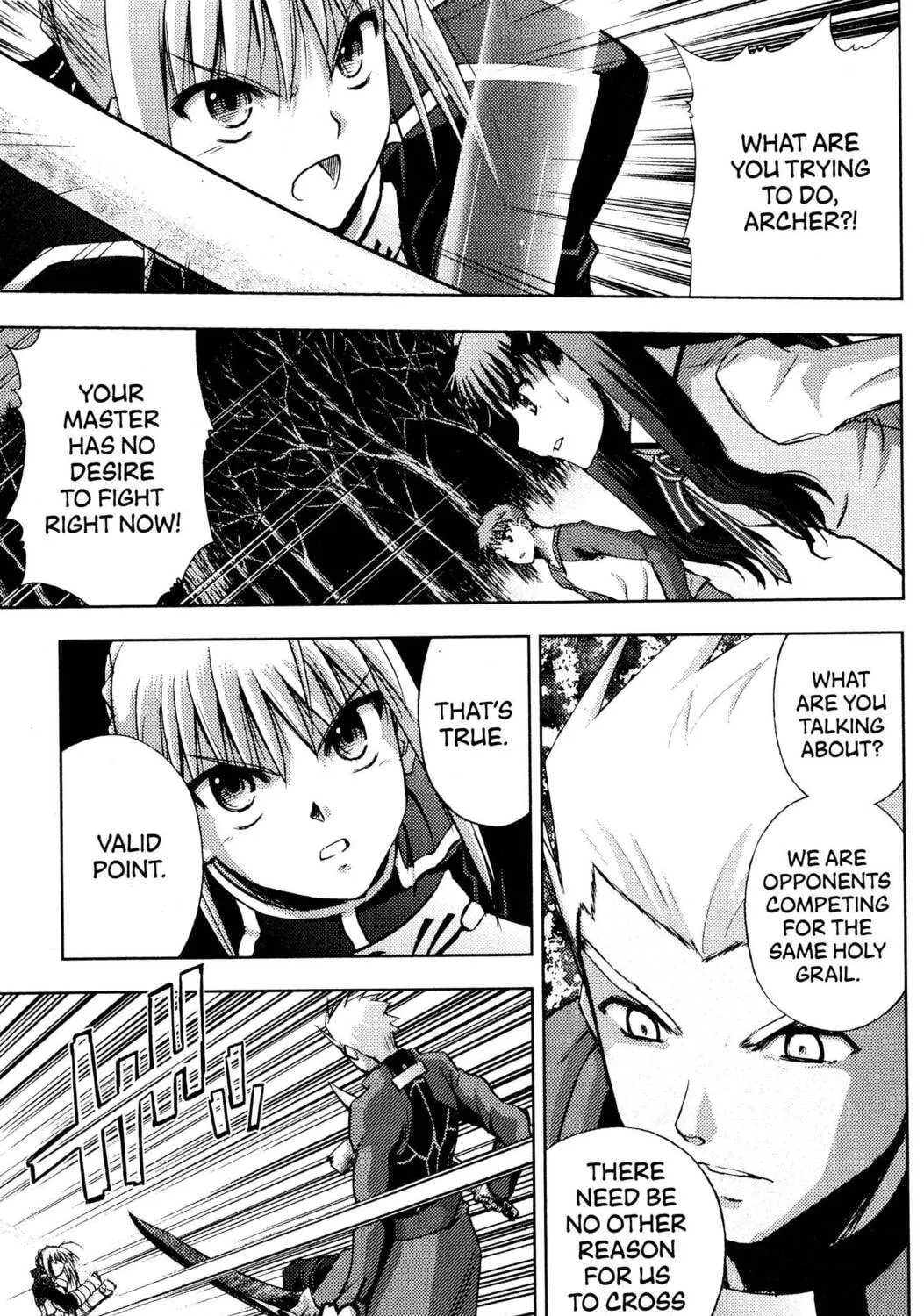 Read Fate/stay night chapter 11 image 8 on Lezhin