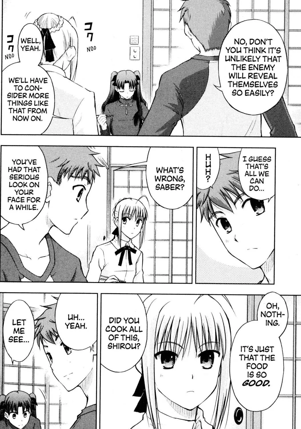 Read Fate/stay night chapter 12 image 18 on Lezhin