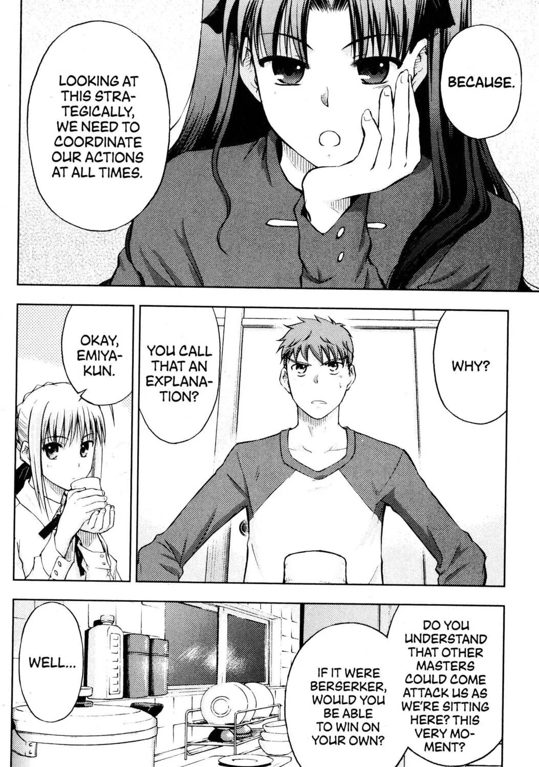 Read Fate/stay night chapter 12 image 6 on Lezhin