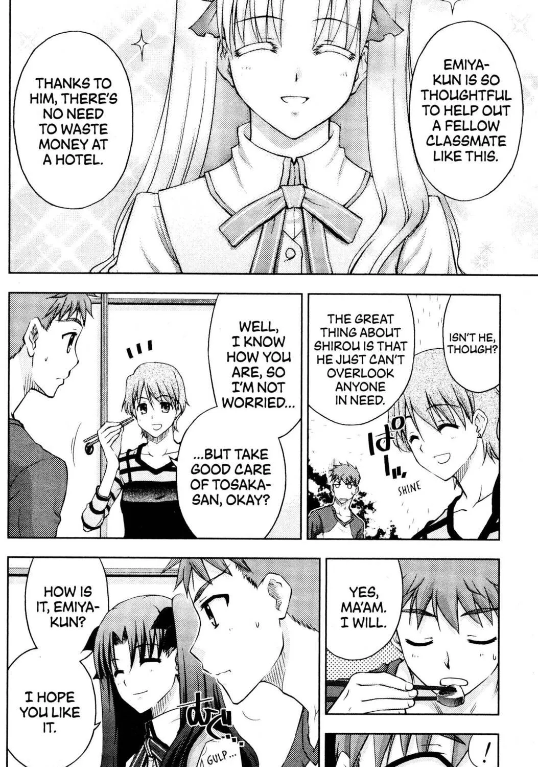 Read Fate/stay night chapter 14 image 14 on Lezhin
