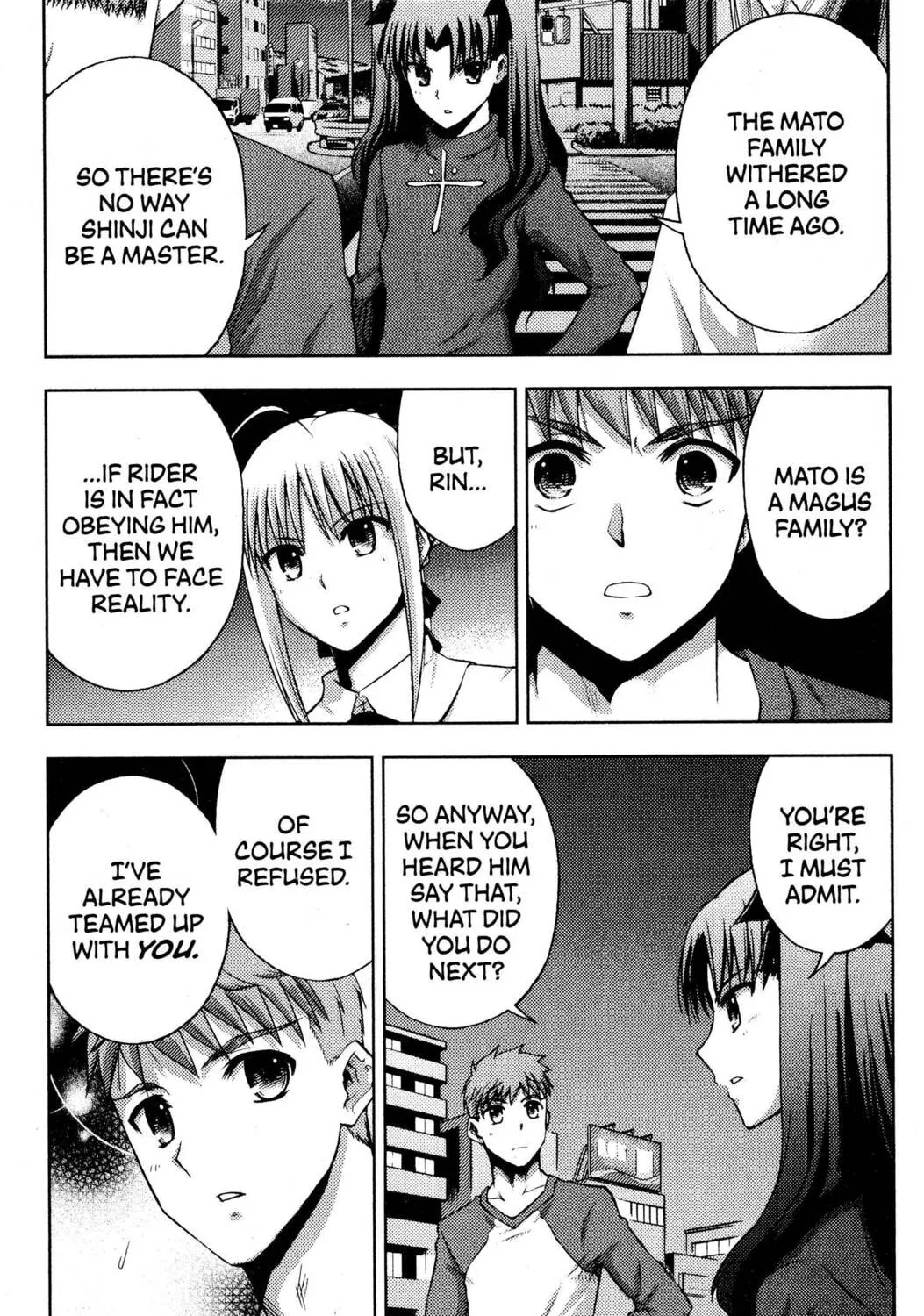 Read Fate/stay night chapter 14 image 36 on Lezhin