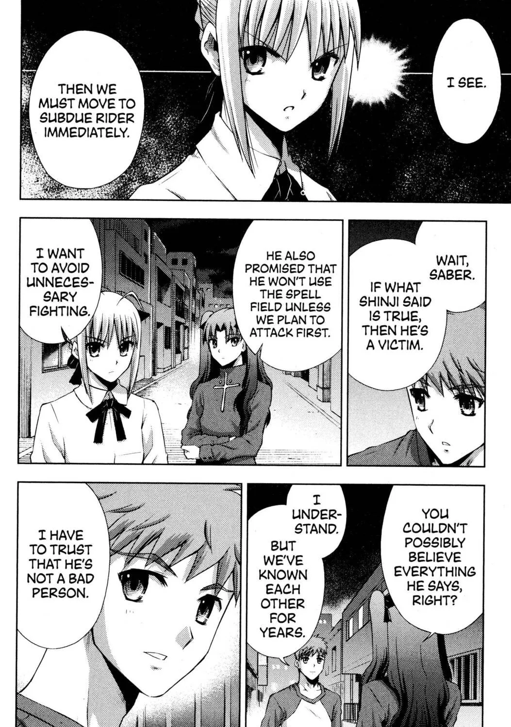 Read Fate/stay night chapter 14 image 38 on Lezhin