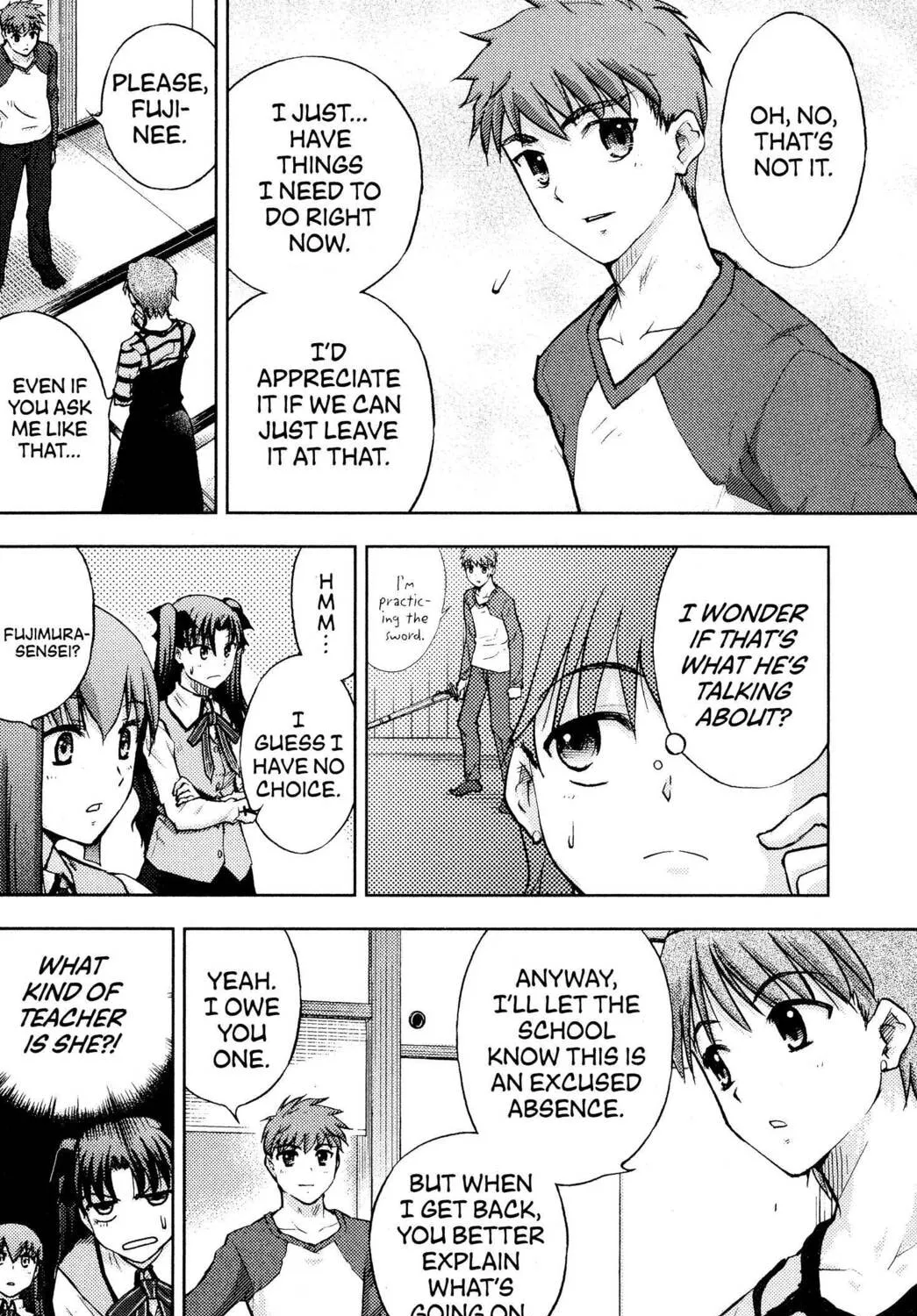 Read Fate/stay night chapter 18 image 18 on Lezhin