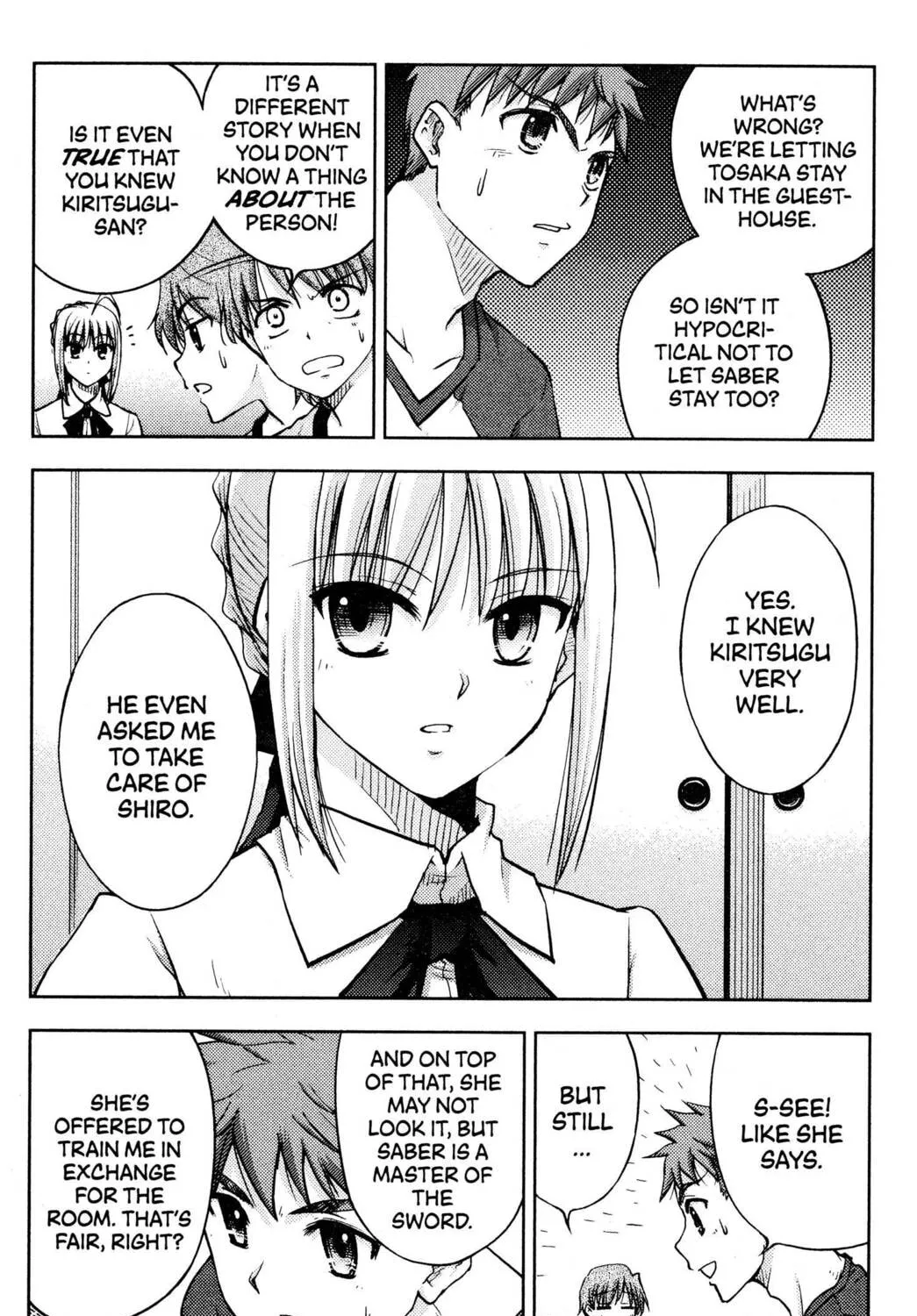 Read Fate/stay night chapter 18 image 70 on Lezhin