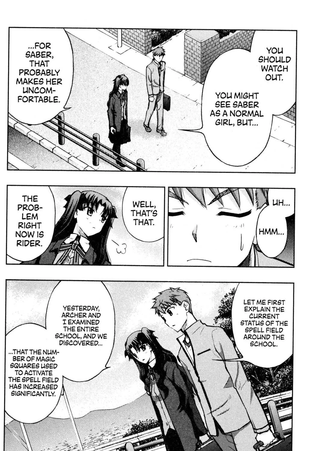 Read Fate/stay night chapter 19 image 20 on Lezhin