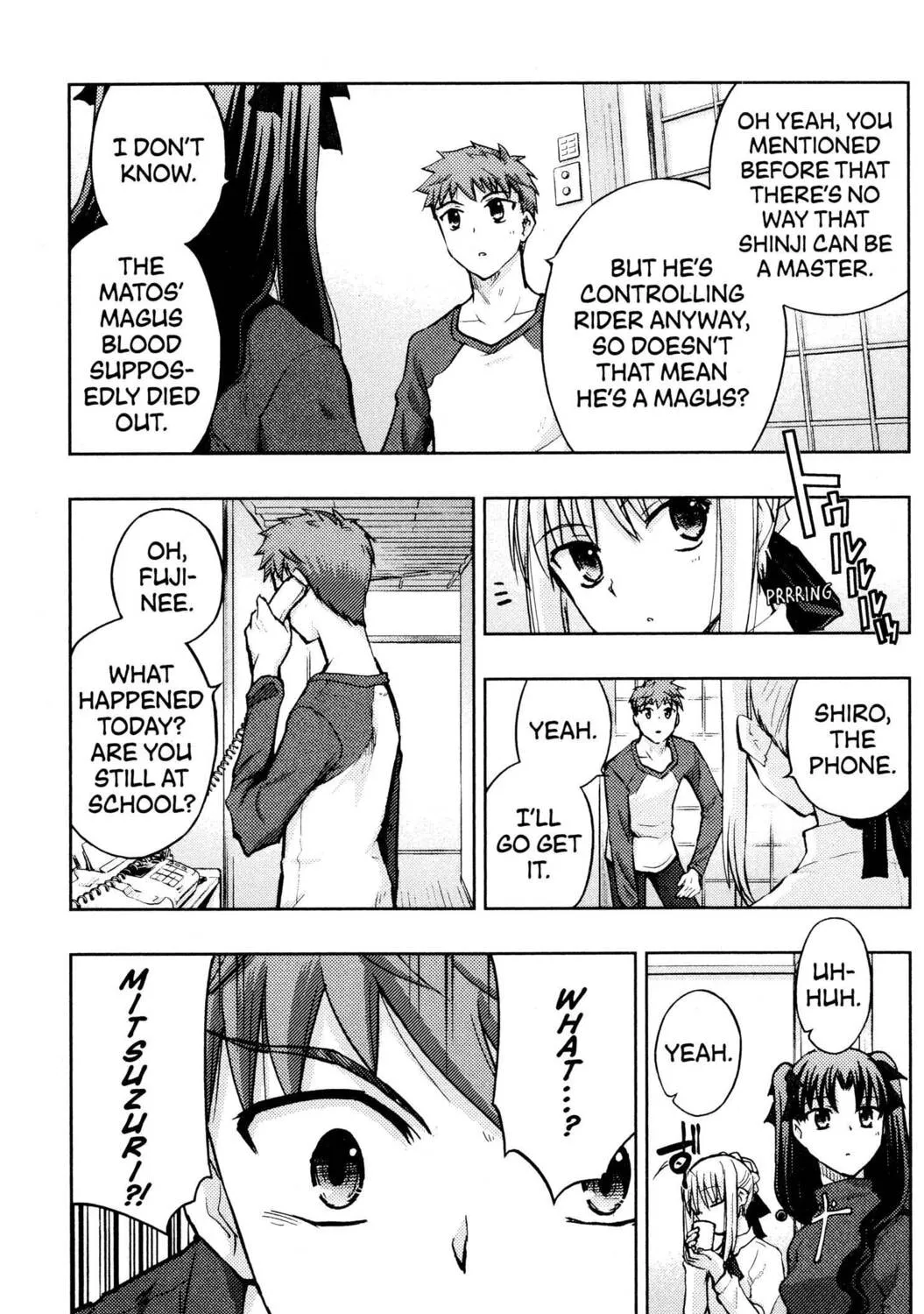 Read Fate/stay night chapter 20 image 4 on Lezhin