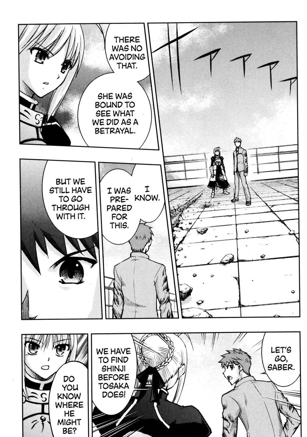 Read Fate/stay night chapter 24 image 4 on Lezhin