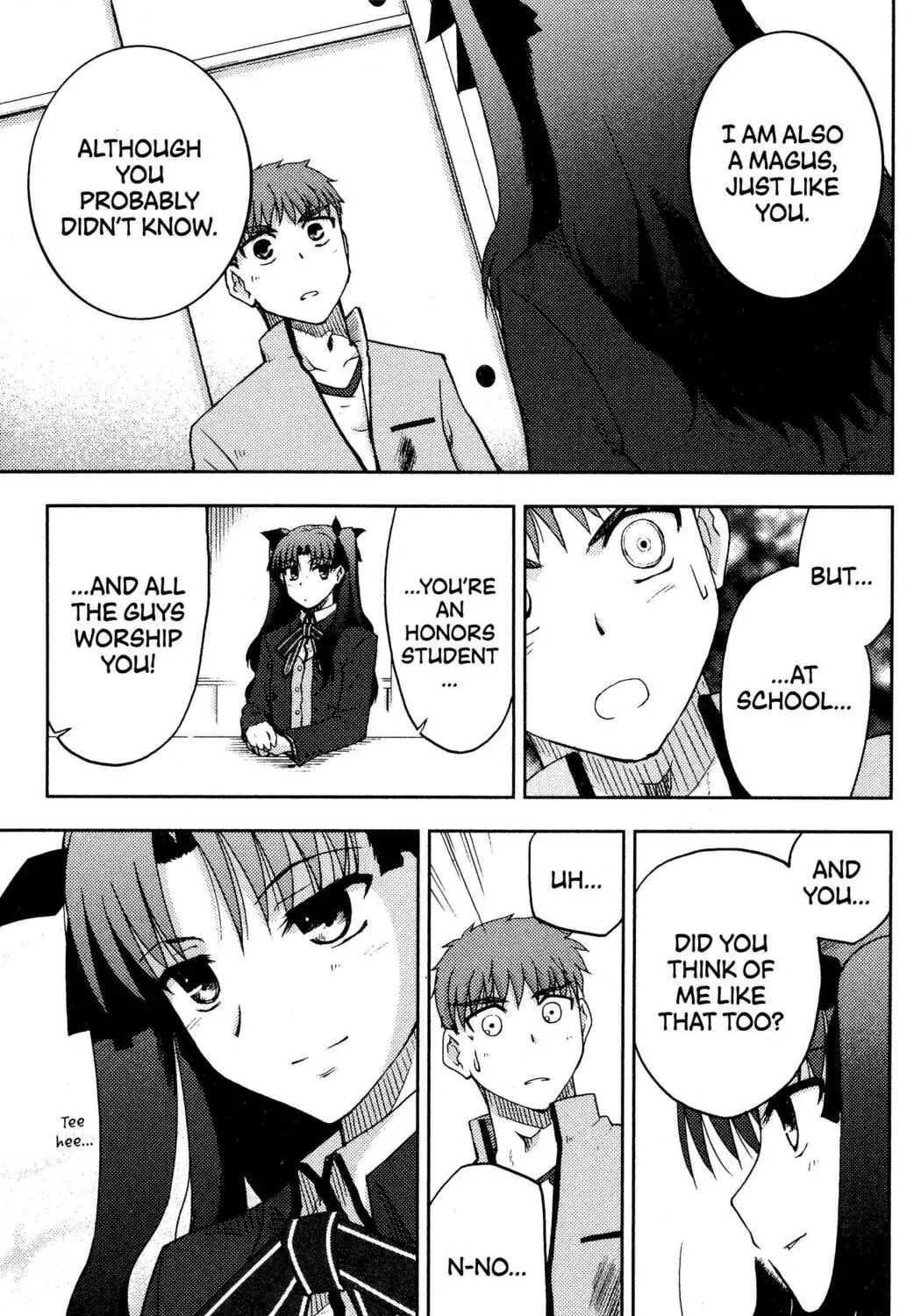 Read Fate/stay night chapter 3 image 12 on Lezhin