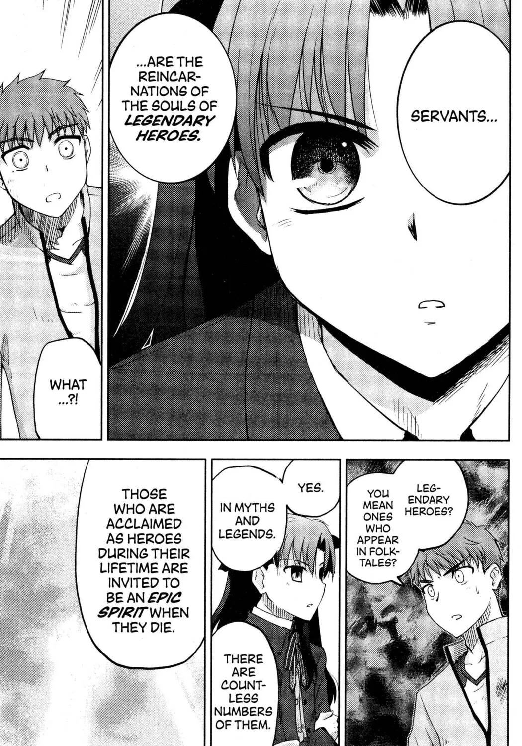 Read Fate/stay night chapter 3 image 20 on Lezhin