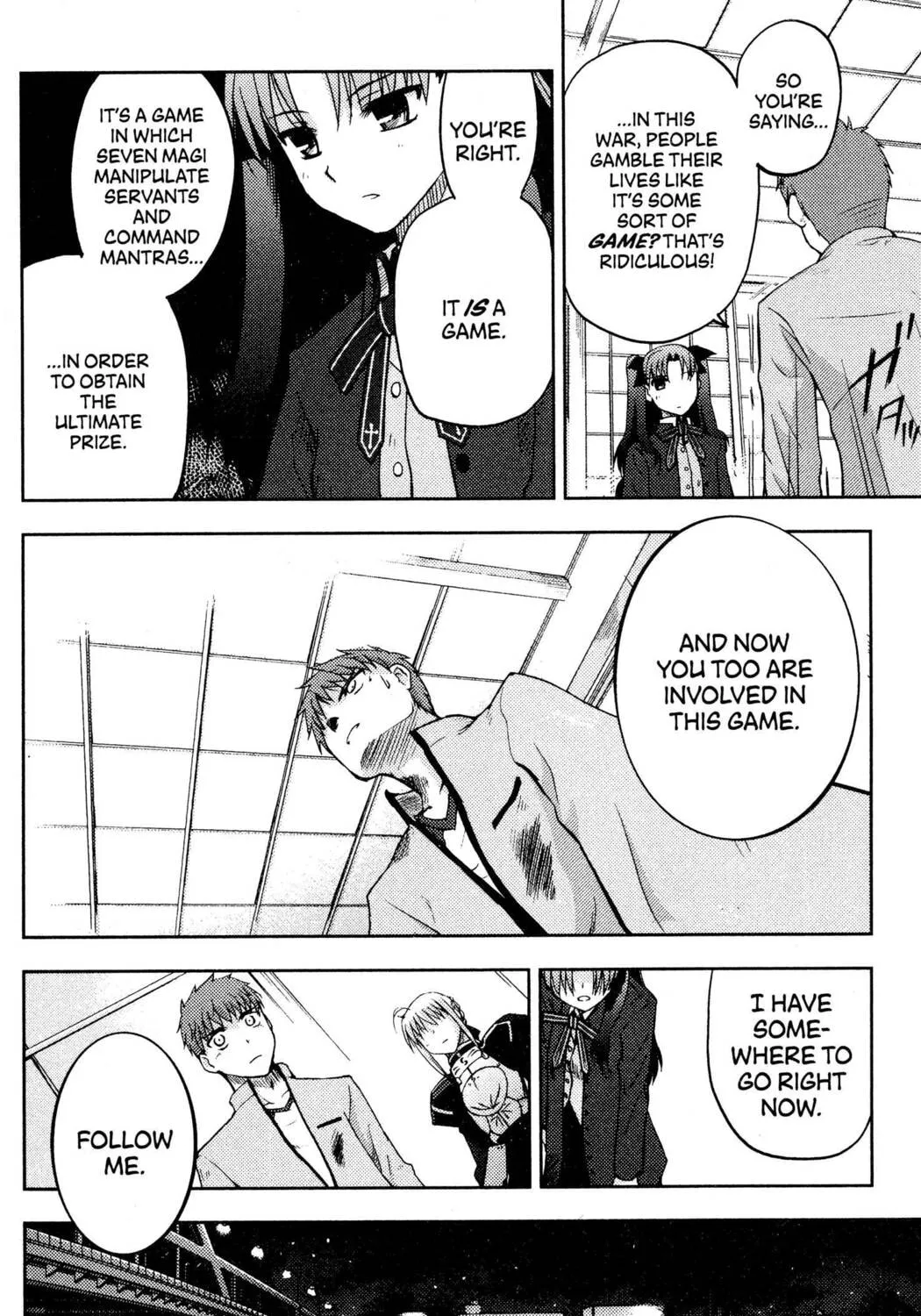 Read Fate/stay night chapter 3 image 24 on Lezhin