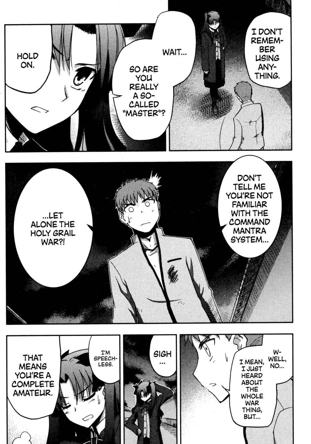 Read Fate/stay night chapter 3 image 6 on Lezhin