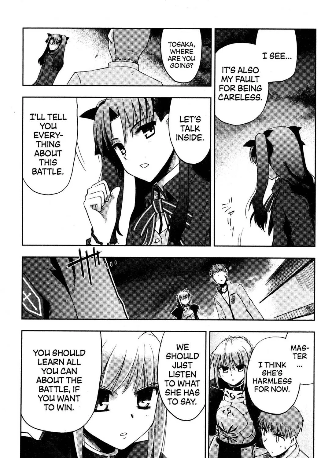 Read Fate/stay night chapter 3 image 8 on Lezhin