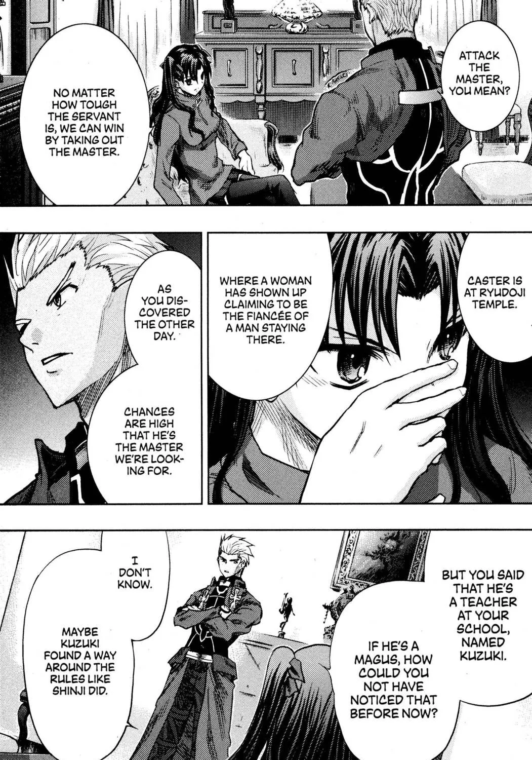 Read Fate/stay night chapter 30 image 18 on Lezhin