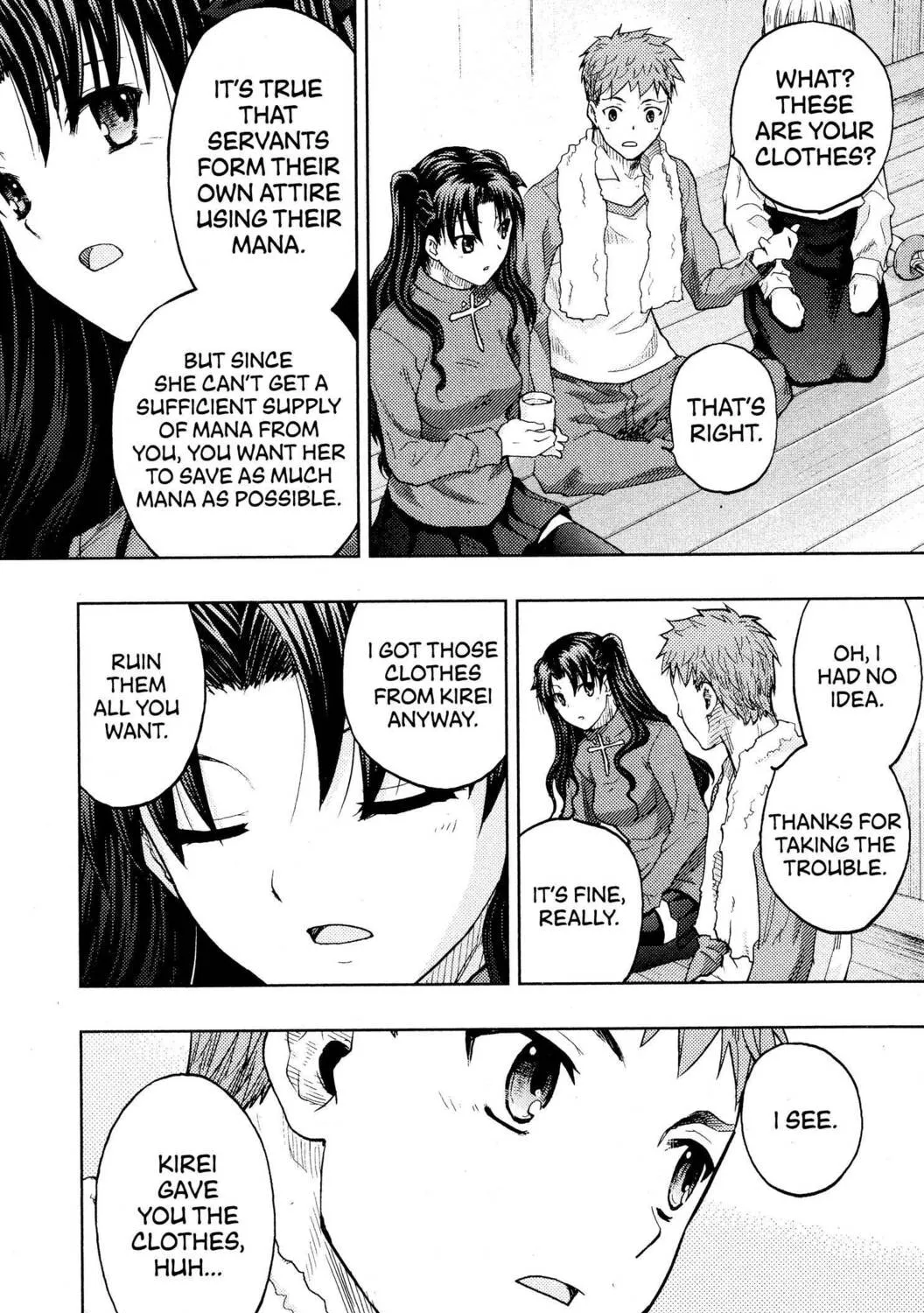 Read Fate/stay night chapter 34.5 image 8 on Lezhin
