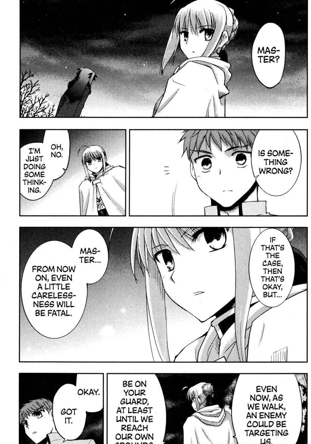 Read Fate/stay night chapter 4 image 4 on Lezhin