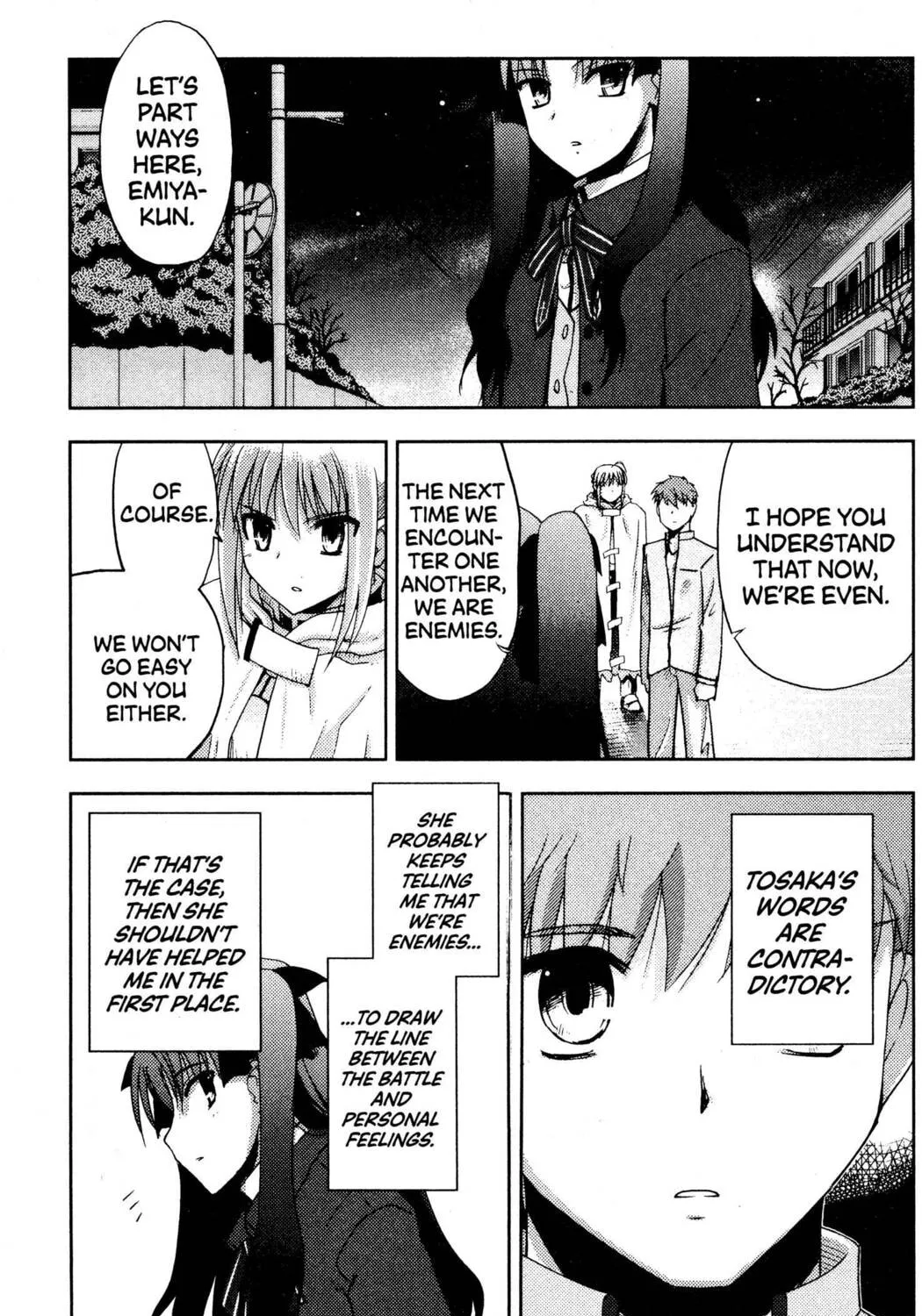 Read Fate/stay night chapter 4 image 8 on Lezhin