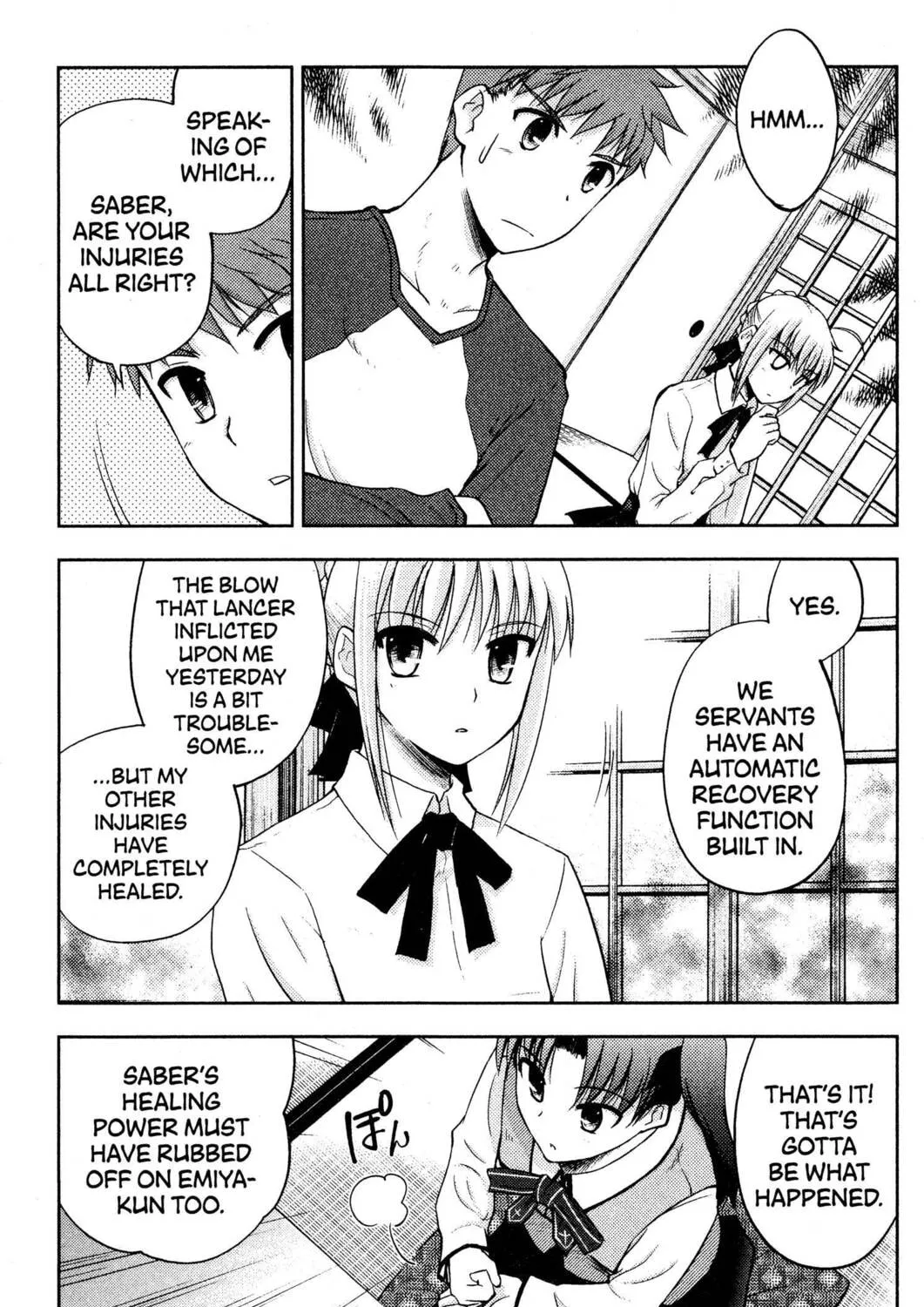 Read Fate/stay night chapter 5 image 26 on Lezhin